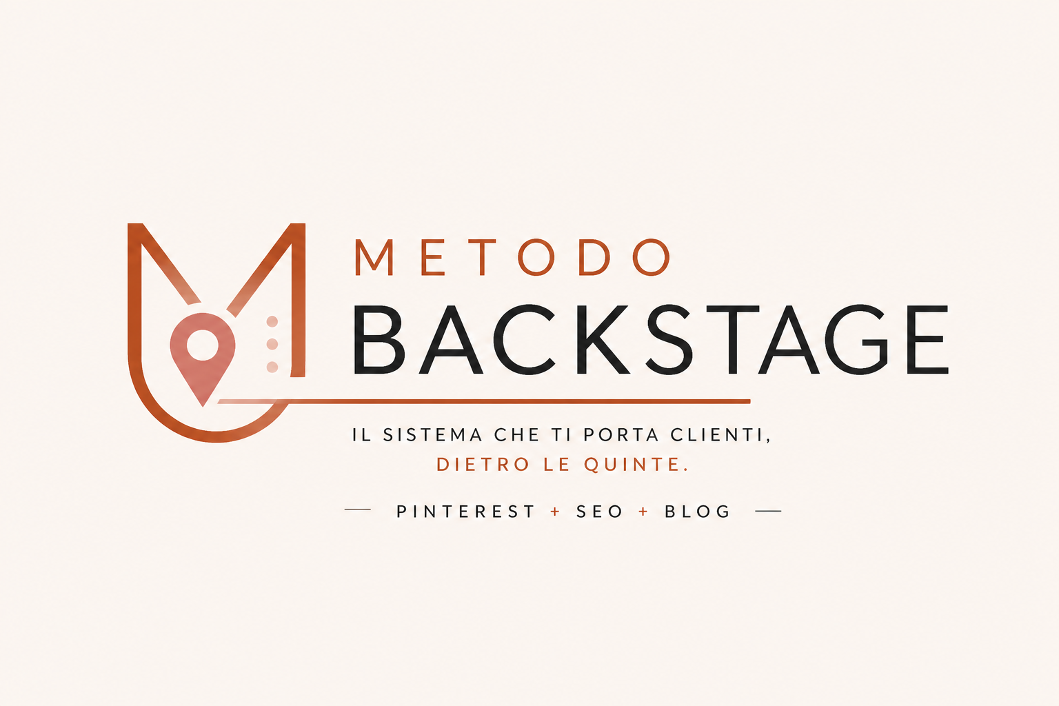 Metodo Backstage — Il sistema che ti porta clienti, dietro le quinte